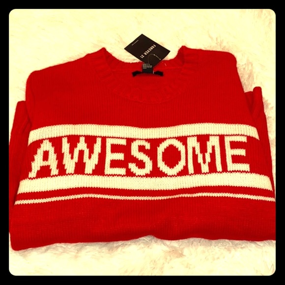 “AWESOME” SWEATER - Picture 2 of 3